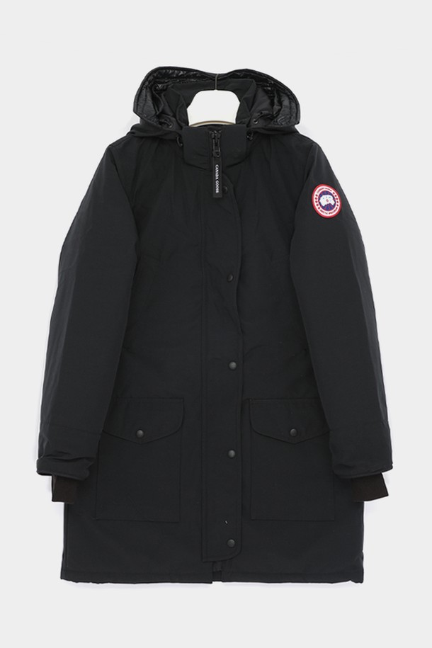 CANADA GOOSE - 점퍼 - 캐나다구스 24FW 트릴리움 블랙라벨 후드 롱패딩 여성 자켓 6660W 61