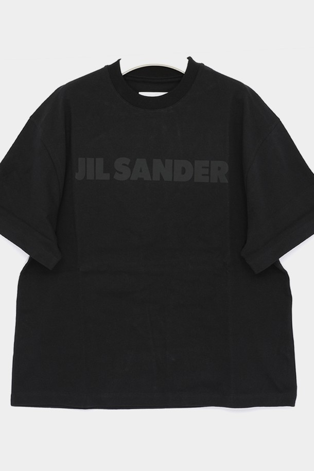 JIL SANDER - 반소매 티셔츠 - 질샌더 25SS 영문빅로고 오버핏 반팔 여성 티셔츠 J03GC0137 J20243 001