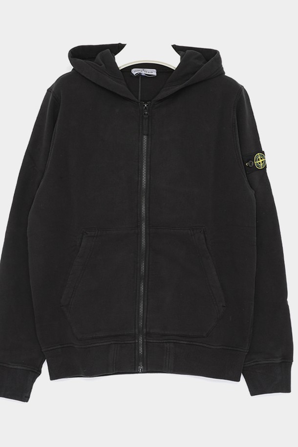 STONE ISLAND - 키즈아우터 - 스톤아일랜드키즈 24FW 와펜로고 후드 집업 남아 자켓 811660720 V0029/6A 8A