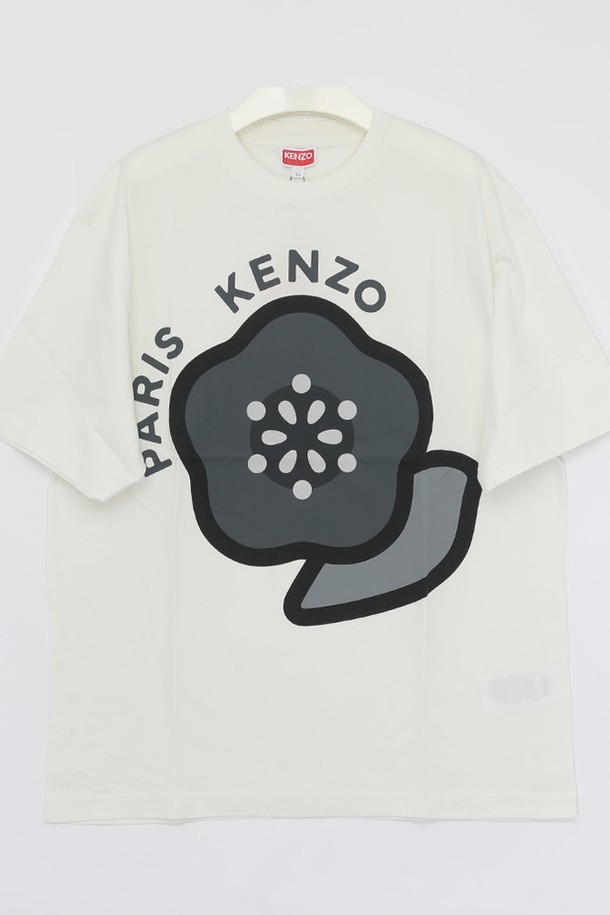 KENZO - 반팔티셔츠 - 겐조 25SS KENZO 팝 클래식 반팔 남성 티셔츠 FF55TS5304SG 02