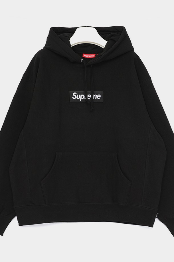 SUPREME - 후디 - 슈프림 박스로고 스웨트 남성 후드티 FW24SW11 BLACK