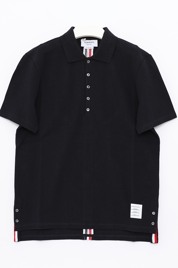 THOM BROWNE - 반팔티셔츠 - 톰브라운 24SS MJP042A 00050 415 PK티셔츠