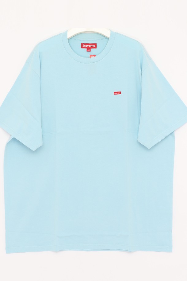 SUPREME - 반팔티셔츠 - 슈프림 24SS SS24KN18 LT BLUE 박스로고 티셔츠