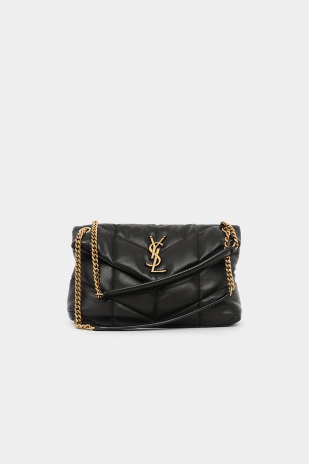 SAINT LAURENT - 숄더백 - 생로랑 모노그램 푸퍼 루루 램스킨 체인 여성 숄더백 577476 1EL07 1000