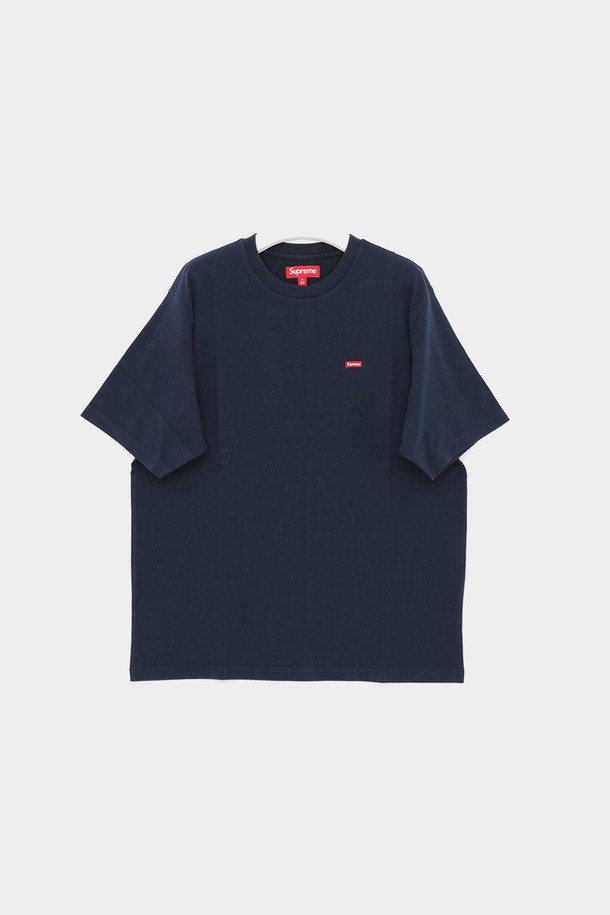 SUPREME - 반팔티셔츠 - 슈프림 SS24KN18 NAVY 박스로고 티셔츠