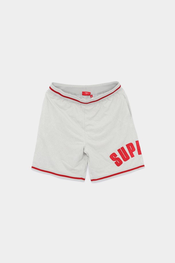 SUPREME - 하프팬츠 - 슈프림 울트라스웨이드 메쉬 쇼츠 남성 반바지 SS24SH7 GREY