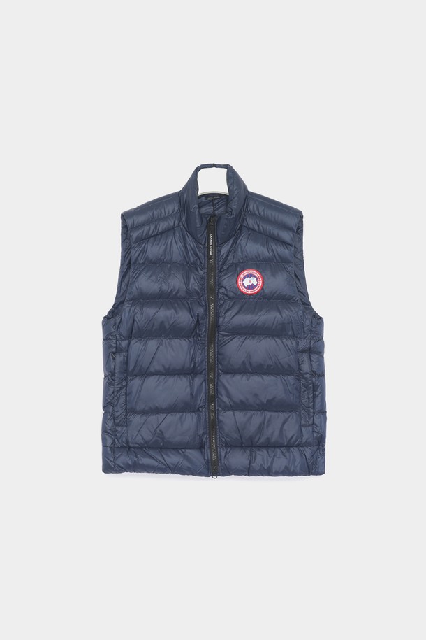 CANADA GOOSE - 다운/패딩 - 캐나다구스 24FW 크로프턴 베스트 패치로고 패딩 조끼 남성 자켓 2229M 63