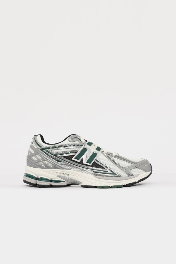 NEW BALANCE - 스니커즈 - 뉴발란스 24FW 뉴발 1906R 실버 메탈릭 그린 남성 스니커즈 M1906REU