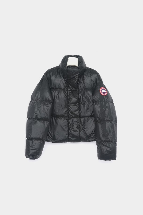 CANADA GOOSE - 점퍼 - 캐나다구스 24FW 사이프러스 패치로고 크롭 푸퍼 패딩 여성 자켓 2256W 61