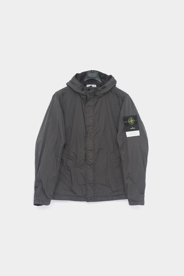 STONE ISLAND - 사파리/필드자켓 - 스톤아일랜드 25SS  와펜로고 클링클랩스 후드 남성 자켓 K1S154100092 S0A23 V0065