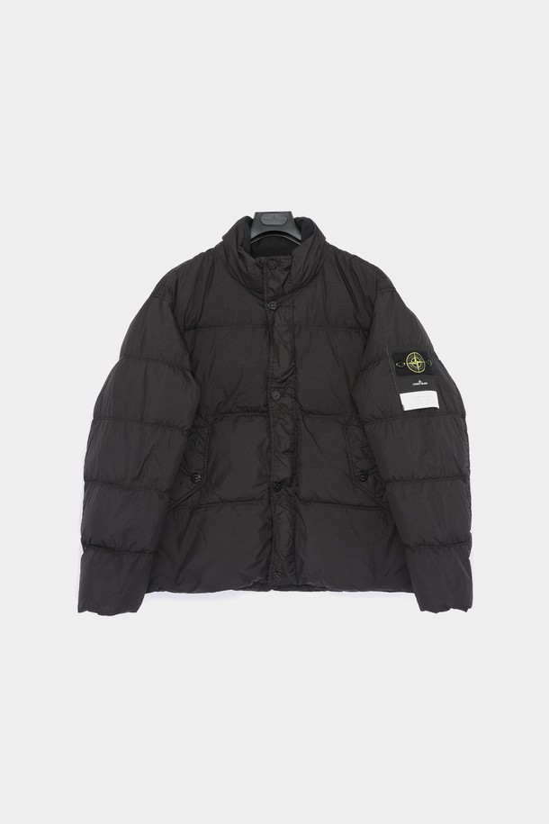 STONE ISLAND - 다운/패딩 - 스톤아일랜드 24FW 와펜로고 크링클랩스 패딩 남성 자켓 811540123 V0029