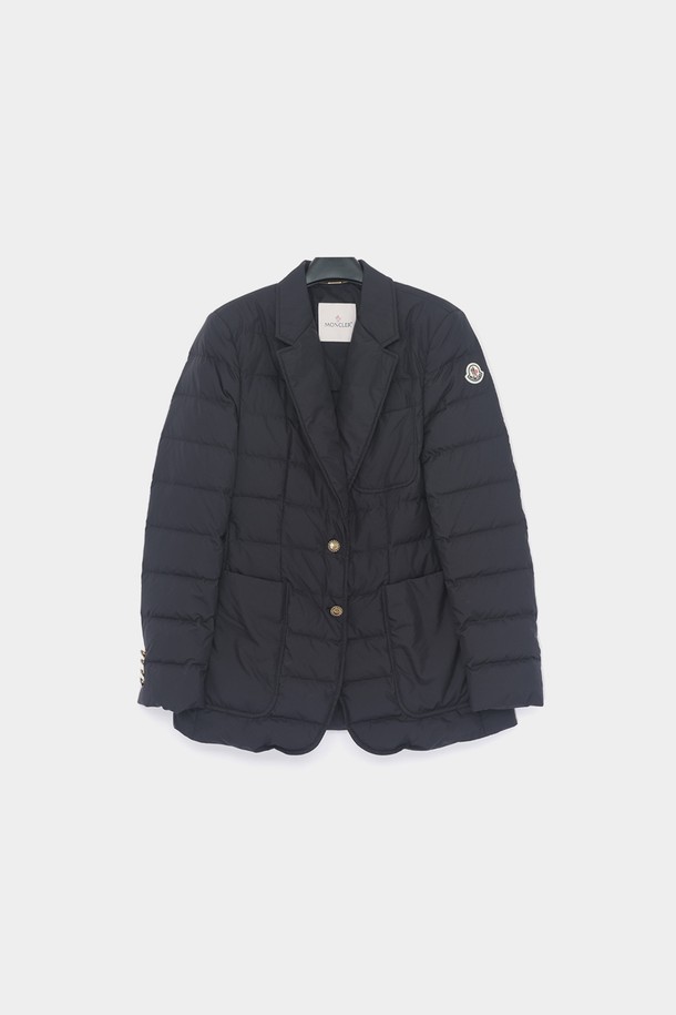 MONCLER - 다운/패딩 - 몽클레어 24FW 파누레 패치로고 블레이져 패딩 여성 자켓 1A00112 54A81 778 PANURE