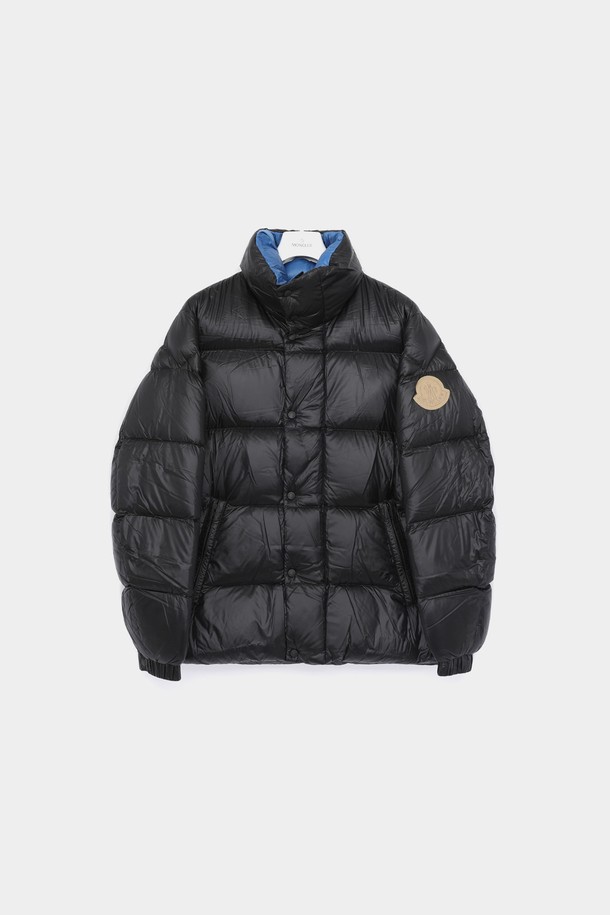 MONCLER - 다운/패딩 - 몽클레어 24FW 데복스 빅패치로고 하이넥 패딩 남성 자켓 1A00188 595GJ 995 DERVOX