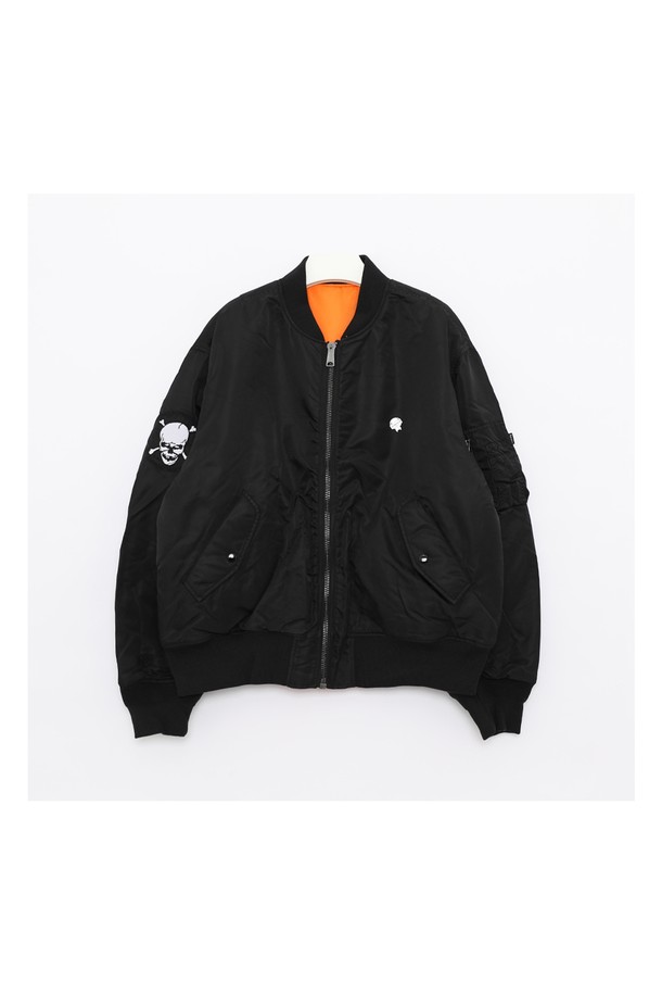 SUPREME - 사파리/필드자켓 - 슈프림 바운티 헌터 MA1 리버시블 남성 자켓 FW23J35 BLACK