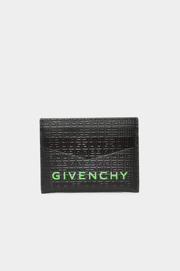 GIVENCHY - 지갑 - 지방시 ) 4G로고 올오버 그린포인트 남성 카드지갑 BK6099K1WM 013