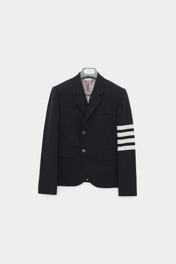 THOM BROWNE - 자켓 - 톰브라운 25SS 사선완장 클래식 울 블레이저 여성 자켓 FBC010V 06146 415