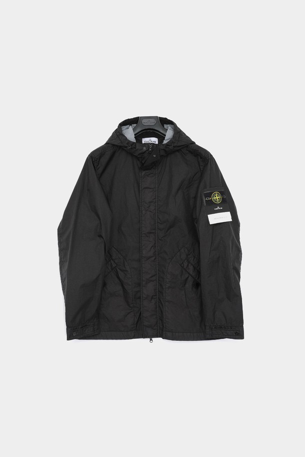 STONE ISLAND - 사파리/필드자켓 - 스톤아일랜드 25SS 와펜로고 멤브라나 3L TC 후드 남성 자켓 K1S154100093 S0A21 V0029