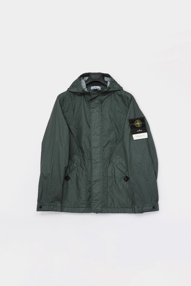 STONE ISLAND - 사파리/필드자켓 - 스톤아일랜드 25SS 와펜로고 멤브라나 3L TC 남성 자켓 K1S154100093 S0A21 V0053