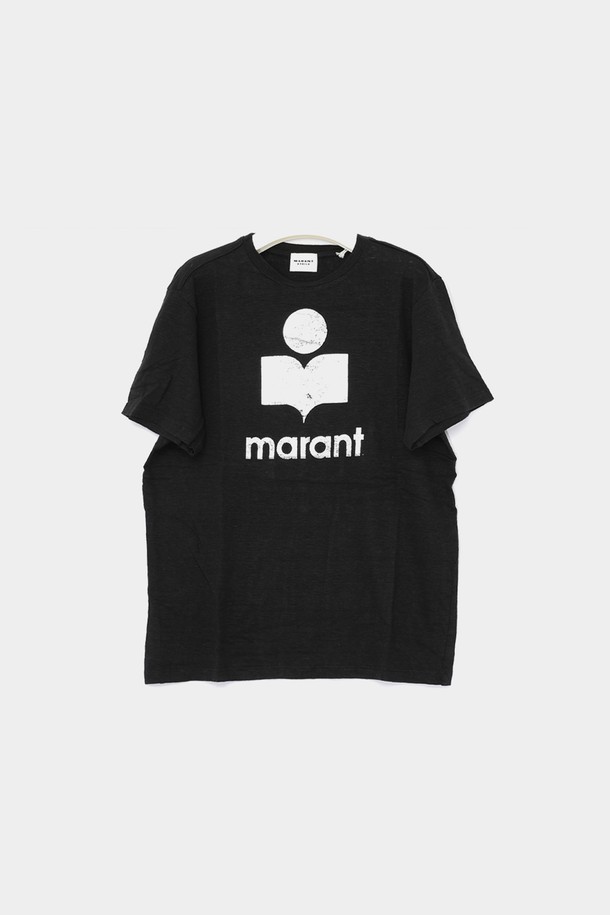 ISABEL MARANT - 반소매 티셔츠 - 이자벨마랑 25SS 에뚜왈 ZEWEL 즈웰 린넨 반팔 여성 티셔츠 TS0001FB A1N10E 01BK