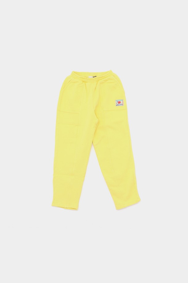 BOBO CHOSES - 키즈하의 - 보보쇼즈 25SS 스마일 옐로우 스웨트 조깅 여아 팬츠 B125AC079 741