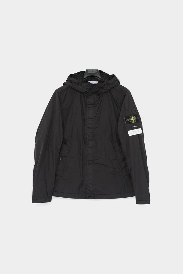 STONE ISLAND - 사파리/필드자켓 - 스톤아일랜드 25SS 와펜로고 클링클랩스 후드 남성 자켓 K1S154100092 S0A23 V0029