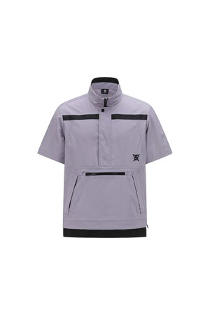 [ANEW GOLF] M INCISION POINT ANORAK JACKET_PP_PURPLE-a