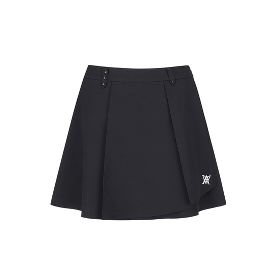 [ANEW GOLF] W BUBBLE FLARE SKIRT_BK