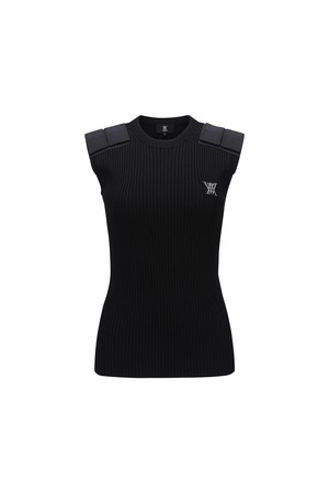 [ANEW GOLF] W 견장포인트 VT SW_BK_BLACK-a