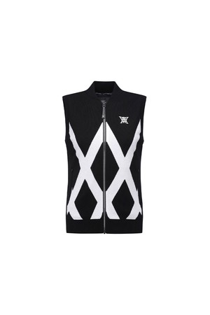 W SIGNATURE BIG LOGO HYBRID JACKET_BK(VEST)