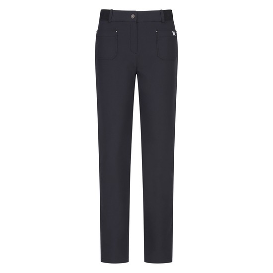[ANEW GOLF] W THIN FLEECE BASIC L/PT_BK
