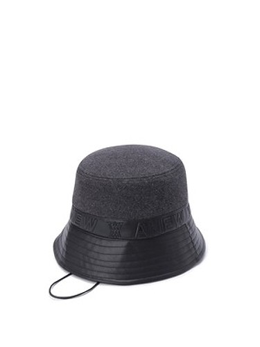 [ANEW GOLF] MIXED WOOL BUCKET HAT_BK-a