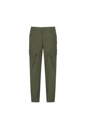 [ANEW GOLF] MEN INCISION POINT JOGER LONG PANTS_KH_KHAKI-a