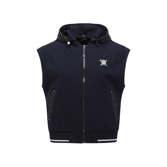 [ANEW GOLF] W HOODY VEST ZIP-UP VT_NA