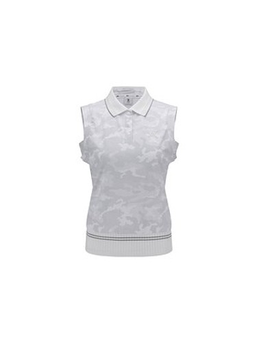 [ANEW GOLF] WOMEN NEW CAMOUFLAGE SLEEVELESS_WH-a