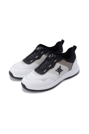 [ANEW GOLF] (M) GLAZE DIAL SNEAKERS_BK_BLACK-a