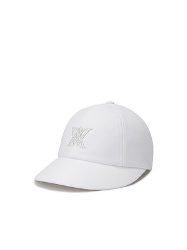 [ANEW GOLF] (W) CIRCLE POINT BALLCAP_WH-a