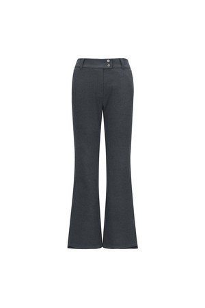 W ESSENTIAL FLEECE BOOTCUT L/PT_CG