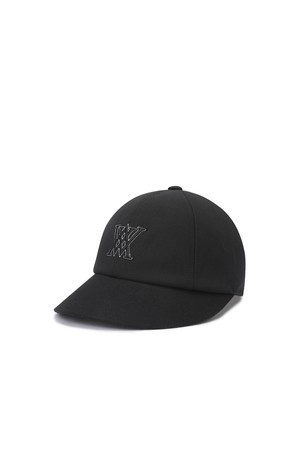 (W) CIRCLE POINT BALLCAP_BK