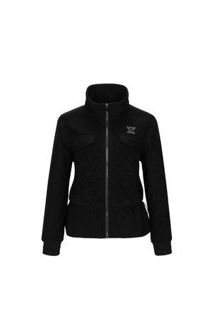 W BOA FLEECE JK_BK