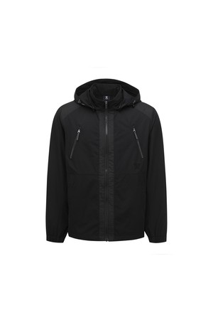 MEN SP RIB PATCH MA-1 JACKET_BK