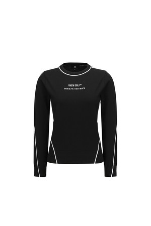 WOMEN SP ESSENTIAL SWEATER_BK