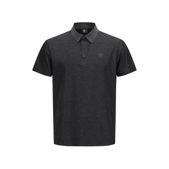 [ANEW GOLF] MEN SM BLACK FINISH SHORT T-SHIRT_MG