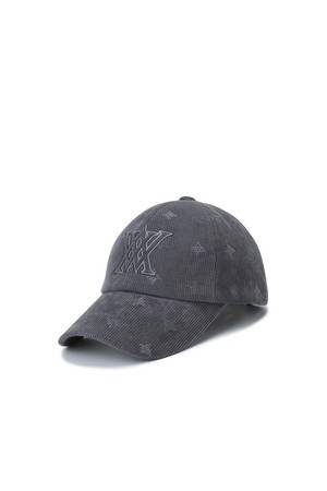 [ANEW GOLF] UNI CORDUROY CAP_DG_GREY-a