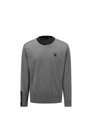 [ANEW GOLF] M TEXTURED MIX PULLOVER_MG_NOCOLOR-a