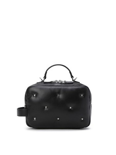 WOMEN PADDED COLOR POUCH_BK-a