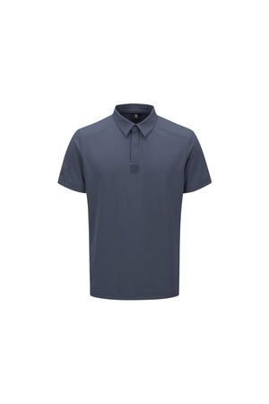 [ANEW GOLF] MEN FA NEW LOGO SHORT T-SHIRT_BL_BLUE-a