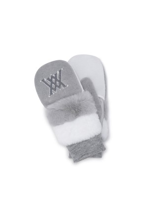 [ANEW GOLF] WOMEN MITTEN GLOVES_GR_GREY-a