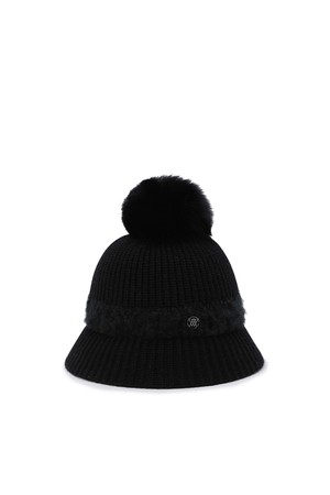 WOMEN BELL BUCKET HAT_BK_BLACK-a