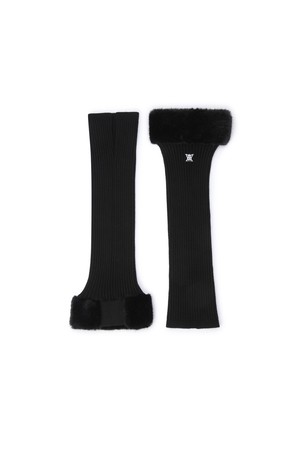 [ANEW GOLF] WOMNEN KNIT LEGWARMER_BK_BLACK-a