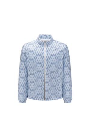 [ANEW GOLF] MEN WI LOGO PATTERN PADDED JACKET_RB_BLUE-a